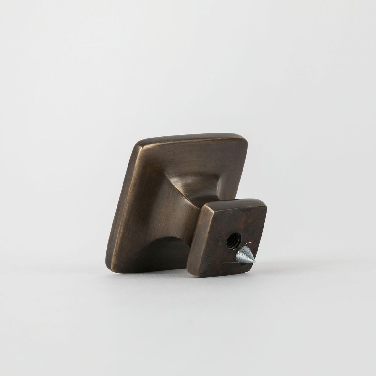 Bronte Knob in oil rubbed bronze fitted to cabinetry