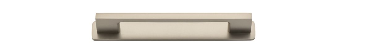 Cali Cabinet Pull + Backplate - Ella Grace - Iver - Satin Nickel - Cabinet Pulls