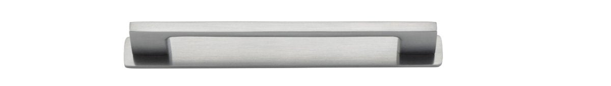 Cali Cabinet Pull + Backplate - Ella Grace - Iver - Brushed Chrome - Cabinet Pulls