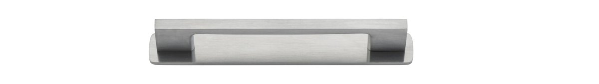 Cali Cabinet Pull + Backplate - Ella Grace - Iver - Brushed Chrome - Cabinet Pulls