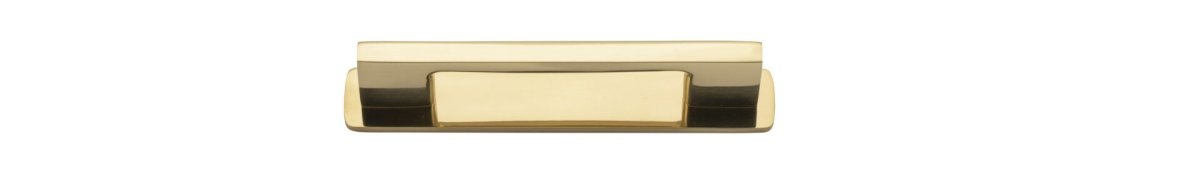 Cali Cabinet Pull + Backplate - Ella Grace - Iver - Polished Brass - Cabinet Pulls