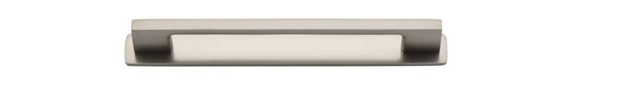 Cali Cabinet Pull + Backplate - Ella Grace - Iver - Satin Nickel - Cabinet Pulls