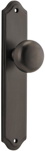 Cambridge Knob - Shouldered Backplate - Ella Grace - Iver - Signature Brass - Door Knobs