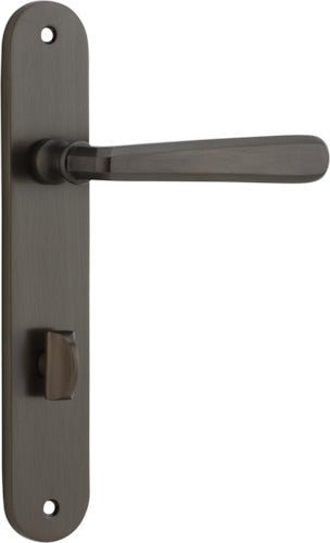 Copenhagen Lever - Oval Backplate - Ella Grace - Iver - Signature Brass - Door Levers