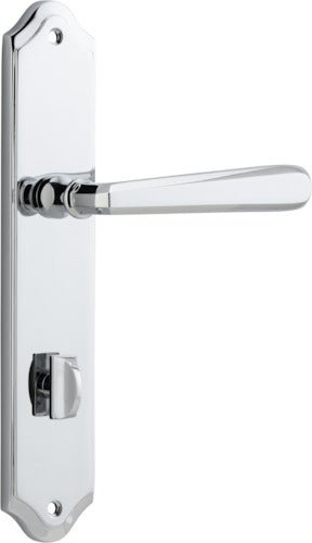 Copenhagen Lever - Shouldered Backplate - Ella Grace - Iver - Polished Chrome - Door Levers