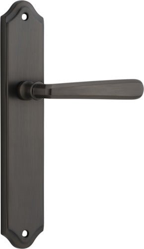 Copenhagen Lever - Shouldered Backplate - Ella Grace - Iver - Signature Brass - Door Levers