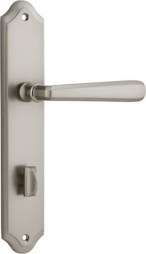 Copenhagen Lever - Shouldered Backplate - Ella Grace - Iver - Satin Nickel - Door Levers