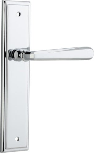 Copenhagen Lever - Stepped Backplate - Ella Grace - Iver - Polished Chrome - Door Levers