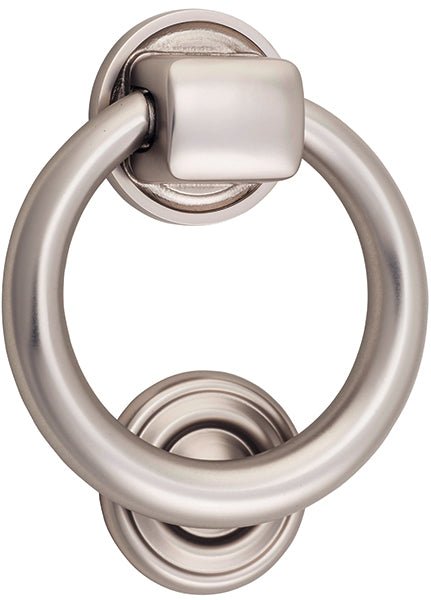 Door Knocker Ring - Ella Grace - Iver - Satin Nickel - Door Knockers