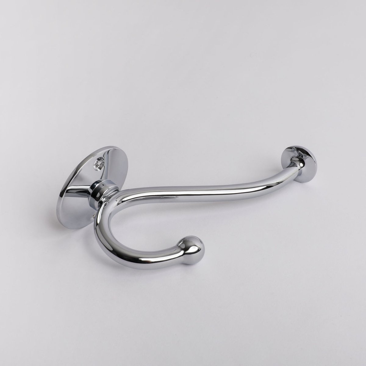 Eden Hook in polished chrome, detail