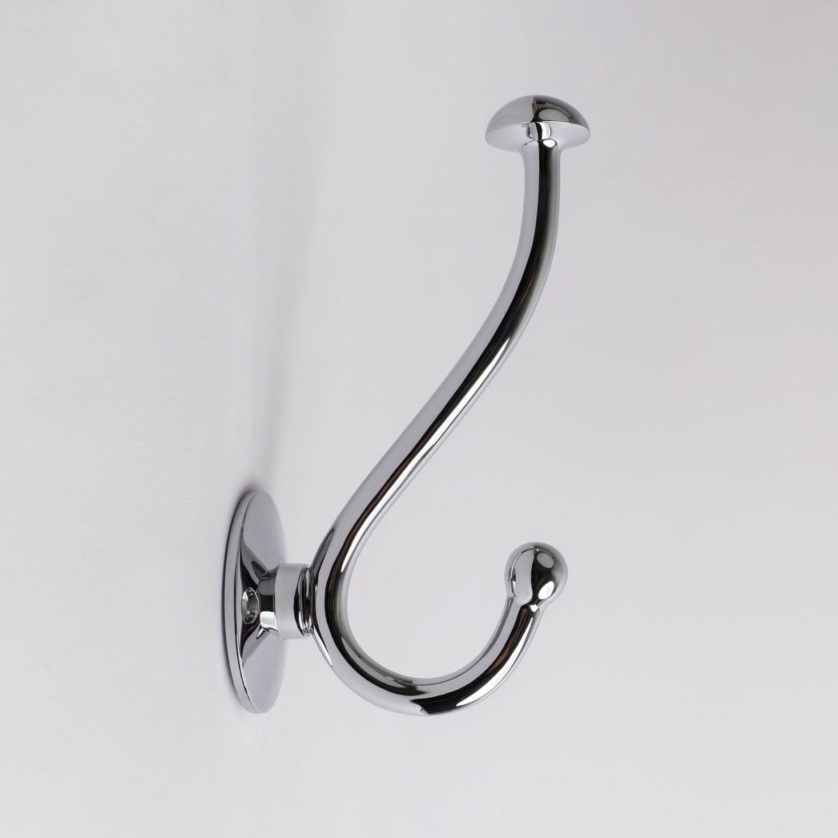 Eden Hook in polished chrome by Hepburn Hardware
