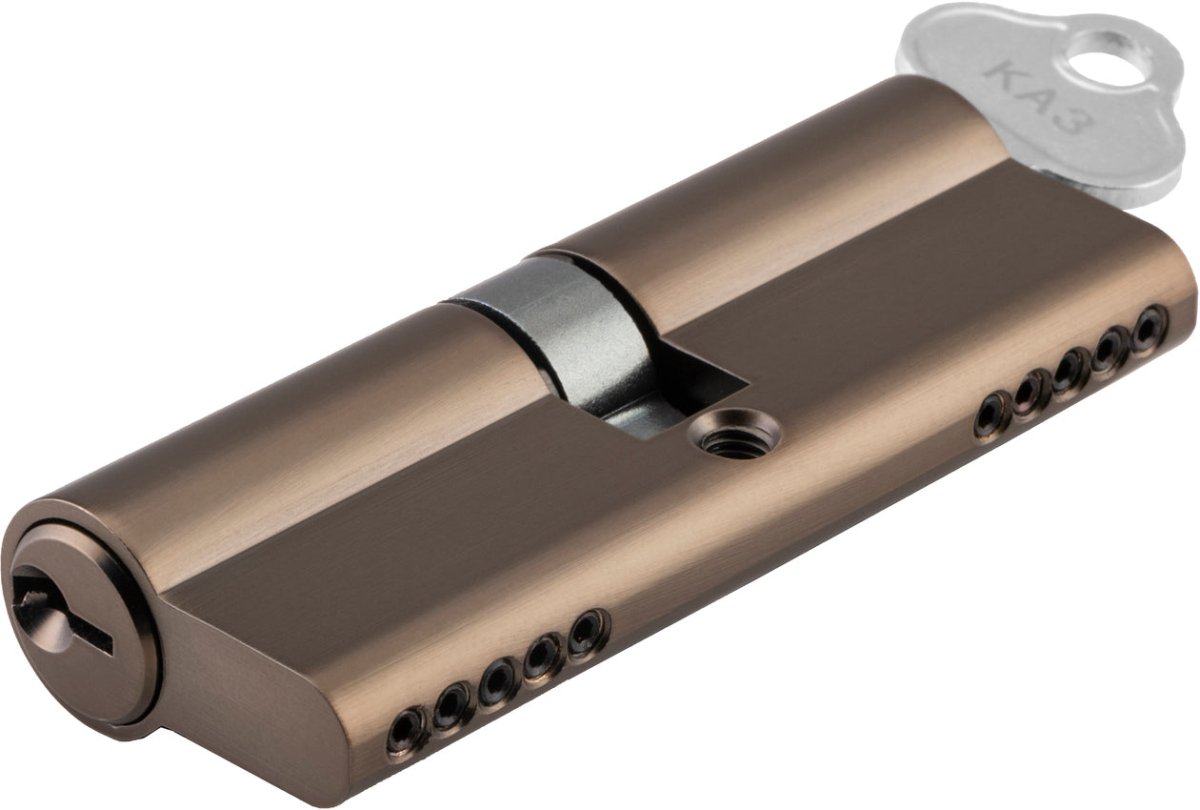 Euro Cylinder Dual Function (80mm) - Ella Grace - Iver - Signature Brass - Euro Cylinders