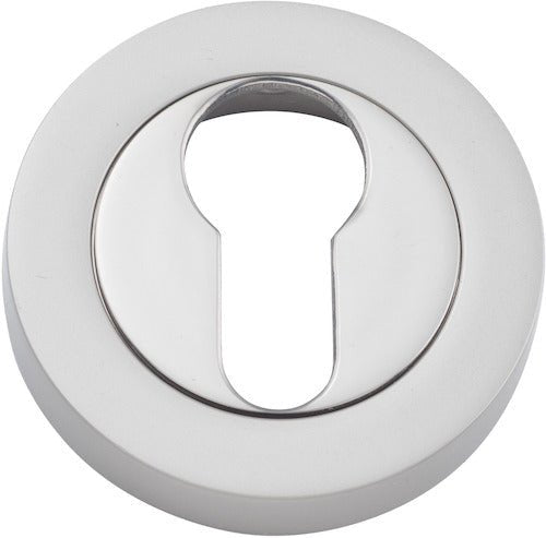 Euro Escutcheons - Round - Ella Grace - Iver - Satin Nickel - Escutcheons