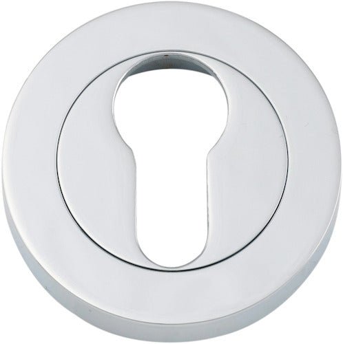 Euro Escutcheons - Round - Ella Grace - Iver - Polished Chrome - Escutcheons