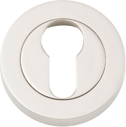 Euro Escutcheons - Round - Ella Grace - Iver - Polished Nickel - Escutcheons