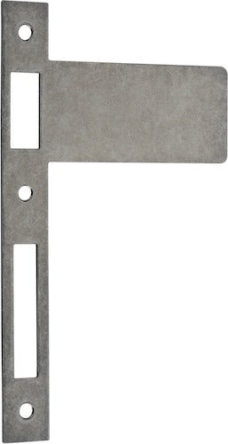 Extended Striker Plates - Ella Grace - Iver - Distressed Nickel - External Locks