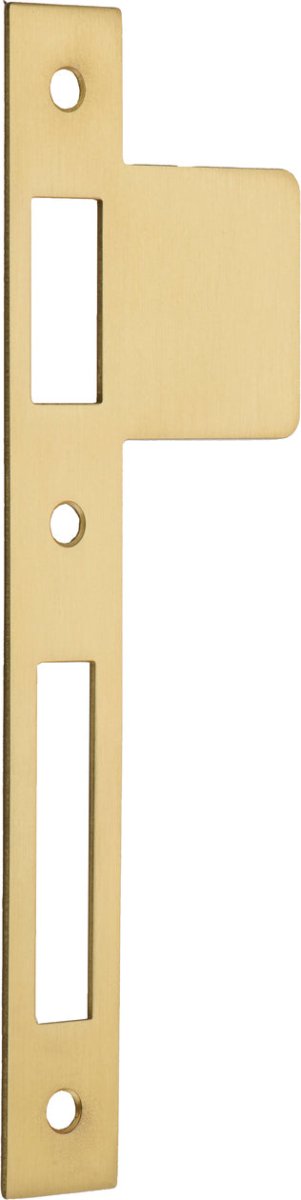 Extended Striker Plates - Ella Grace - Iver - Brushed Gold PVD - External Locks