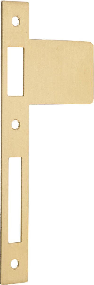 Extended Striker Plates - Ella Grace - Iver - Brushed Gold PVD - External Locks