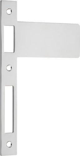 Extended Striker Plates - Ella Grace - Iver - Polished Nickel - External Locks