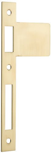 Extended Striker Plates - Ella Grace - Iver - Polished Brass - External Locks