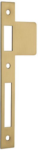 Extended Striker Plates - Ella Grace - Iver - Brushed Brass - External Locks