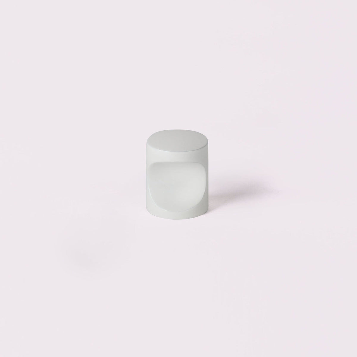 Ren Knob in white by Hepburn Hardware