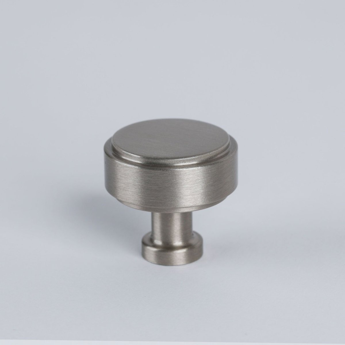 Georgia Knob in satin nickel by Hepburn Hardware