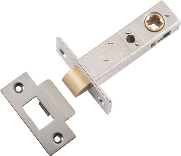 Hard Sprung Split Cam Tube Latch By Iver - Ella Grace - Iver - Satin Nickel - Tube Latches & Bolts