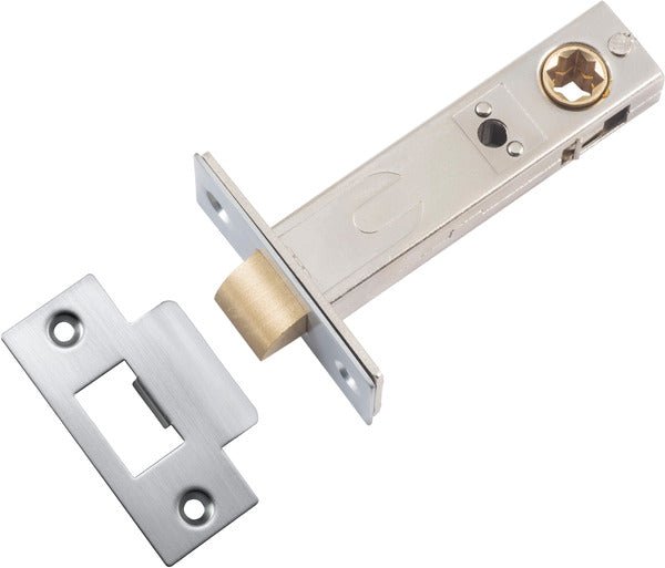 Hard Sprung Split Cam Tube Latch By Iver - Ella Grace - Iver - Brushed Chrome - Tube Latches & Bolts