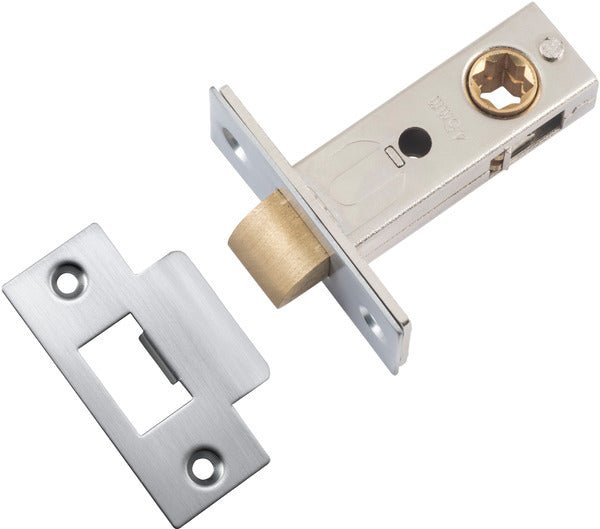 Hard Sprung Split Cam Tube Latch By Iver - Ella Grace - Iver - Brushed Chrome - Tube Latches & Bolts