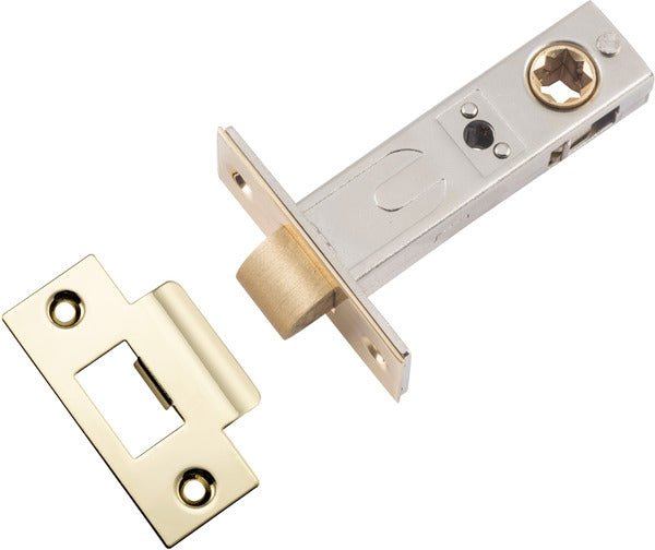 Hard Sprung Split Cam Tube Latch By Iver - Ella Grace - Iver - Polished Brass - Tube Latches & Bolts