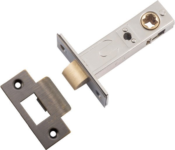 Hard Sprung Split Cam Tube Latch By Iver - Ella Grace - Iver - Signature Brass - Tube Latches & Bolts