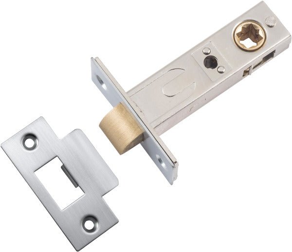 Hard Sprung Split Cam Tube Latch By Iver - Ella Grace - Iver - Brushed Chrome - Tube Latches & Bolts