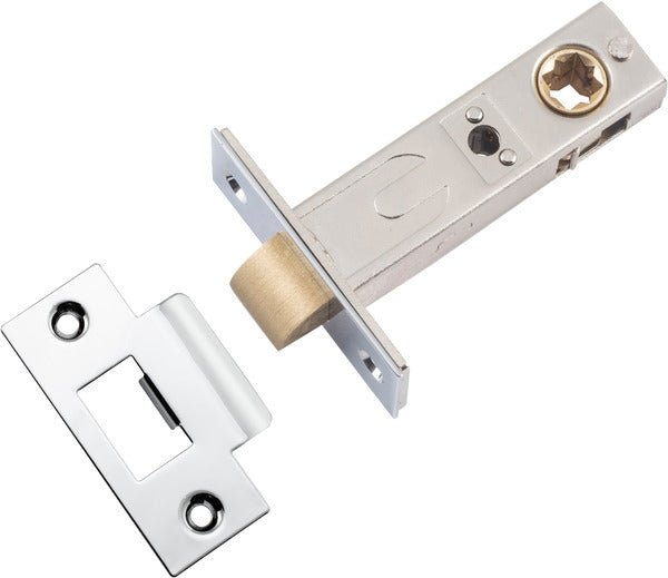 Hard Sprung Split Cam Tube Latch By Iver - Ella Grace - Iver - Polished Chrome - Tube Latches & Bolts