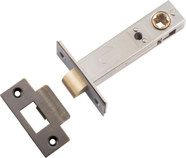 Hard Sprung Split Cam Tube Latch By Iver - Ella Grace - Iver - Signature Brass - Tube Latches & Bolts