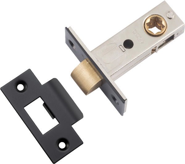 Hard Sprung Split Cam Tube Latch By Iver - Ella Grace - Iver - Matt Black - Tube Latches & Bolts