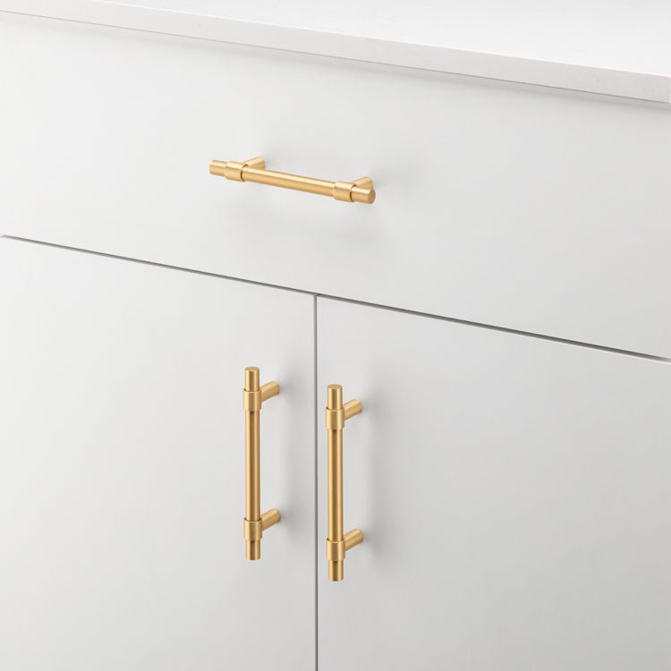 Helsinki Cabinet Pull - Ella Grace - Iver - Brushed Brass - Cabinet Pulls