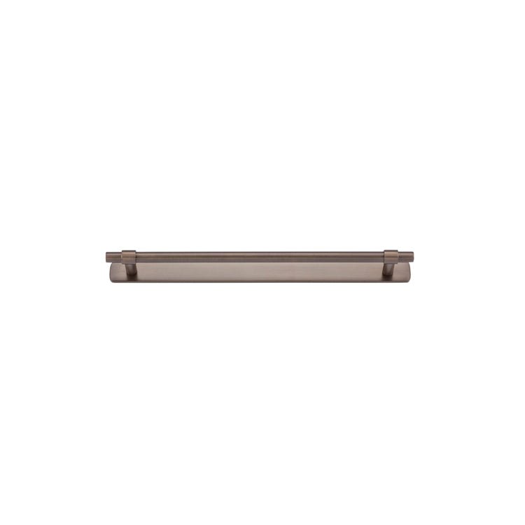 Helsinki Cabinet Pull with Backplate - Ella Grace - Iver - Signature Brass - Cabinet Pulls