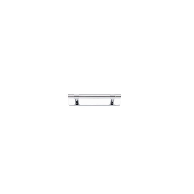 Helsinki Cabinet Pull with Backplate - Ella Grace - Iver - Polished Chrome - Cabinet Pulls