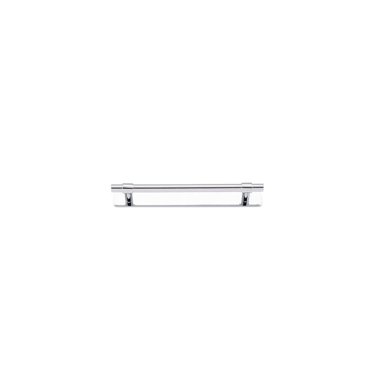 Helsinki Cabinet Pull with Backplate - Ella Grace - Iver - Polished Chrome - Cabinet Pulls