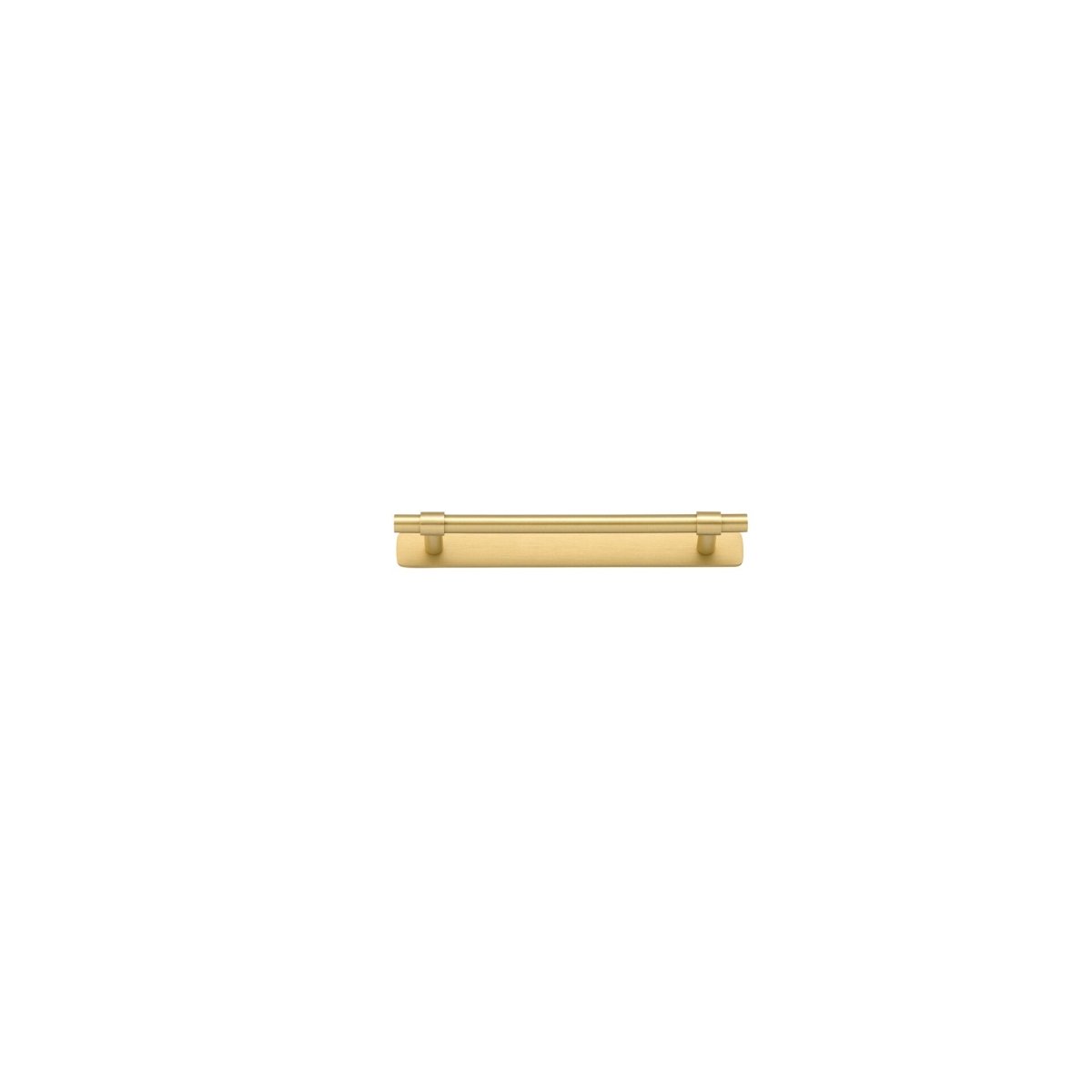 Helsinki Cabinet Pull with Backplate - Ella Grace - Iver - Brushed Gold PVD - Cabinet Pulls