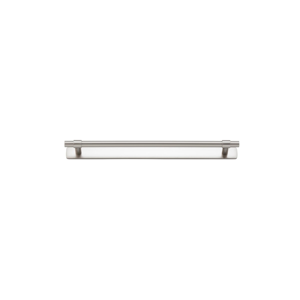 Helsinki Cabinet Pull with Backplate - Ella Grace - Iver - Satin Nickel - Cabinet Pulls