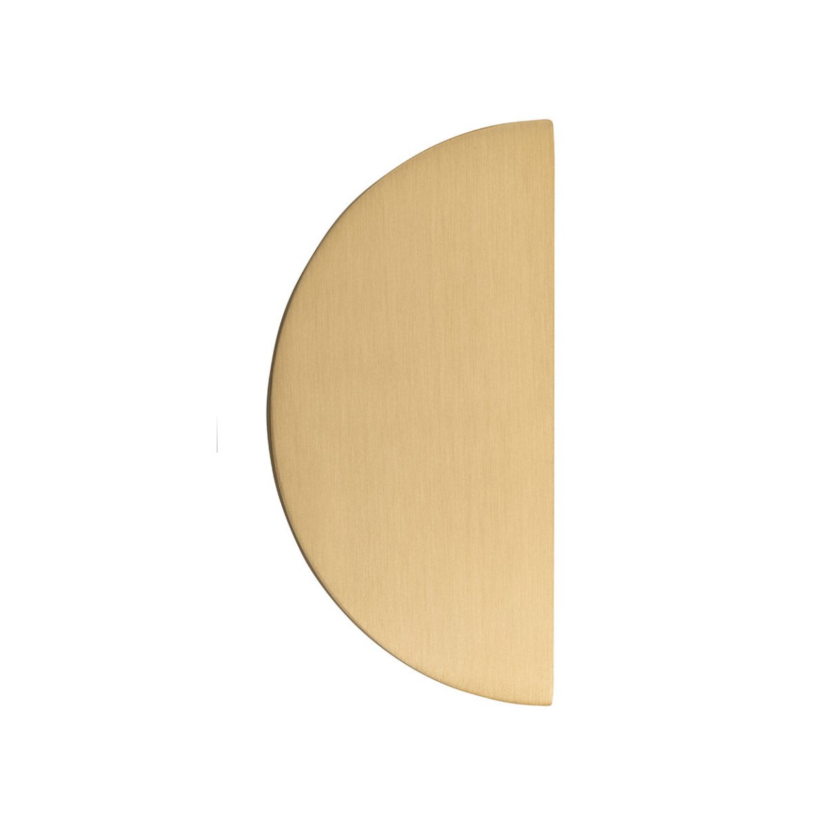 IVER Osaka Half Moon Entrance Pull - Multiple Finishes - Ella Grace - Iver - Brushed Brass - Half Moon Pulls