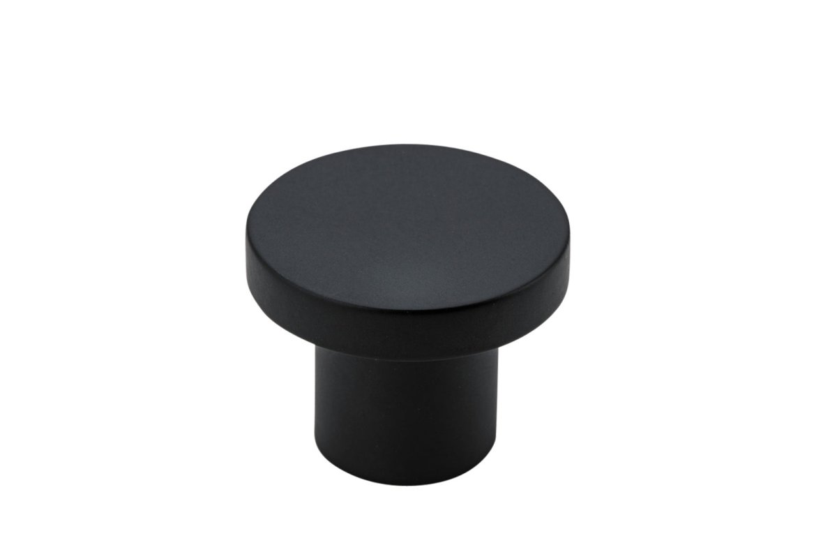 Osaka Cabinet Knob - Ella Grace - Iver - Matt Black - Cupboard Knobs