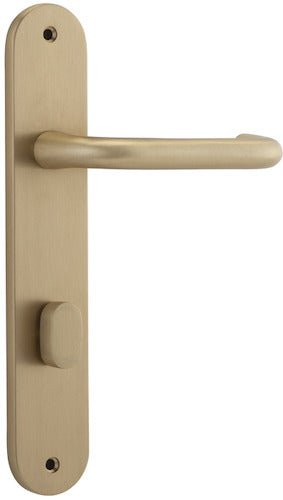 Oslo Oval DDA Compliant - Ella Grace - Iver - Distressed Nickel - Door Levers