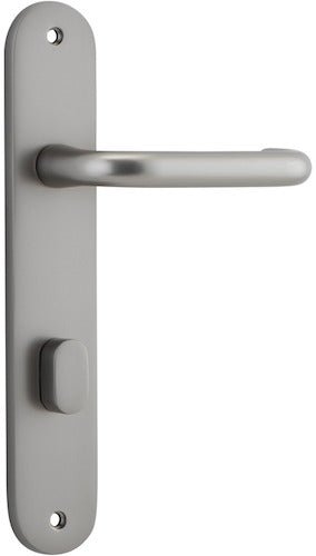 Oslo Oval DDA Compliant - Ella Grace - Iver - Satin Nickel - Door Levers