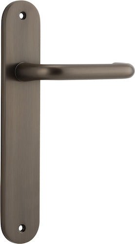 Oslo Oval DDA Compliant - Ella Grace - Iver - Signature Brass - Door Levers