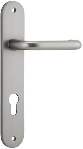 Oslo Oval DDA Compliant - Ella Grace - Iver - Satin Nickel - Door Levers