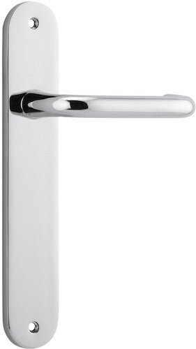 Oslo Oval DDA Compliant - Ella Grace - Iver - Polished Chrome - Door Levers