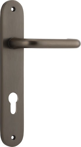 Oslo Oval DDA Compliant - Ella Grace - Iver - Signature Brass - Door Levers